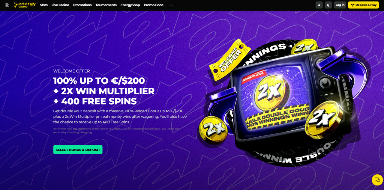 Screenshot Energy Casino