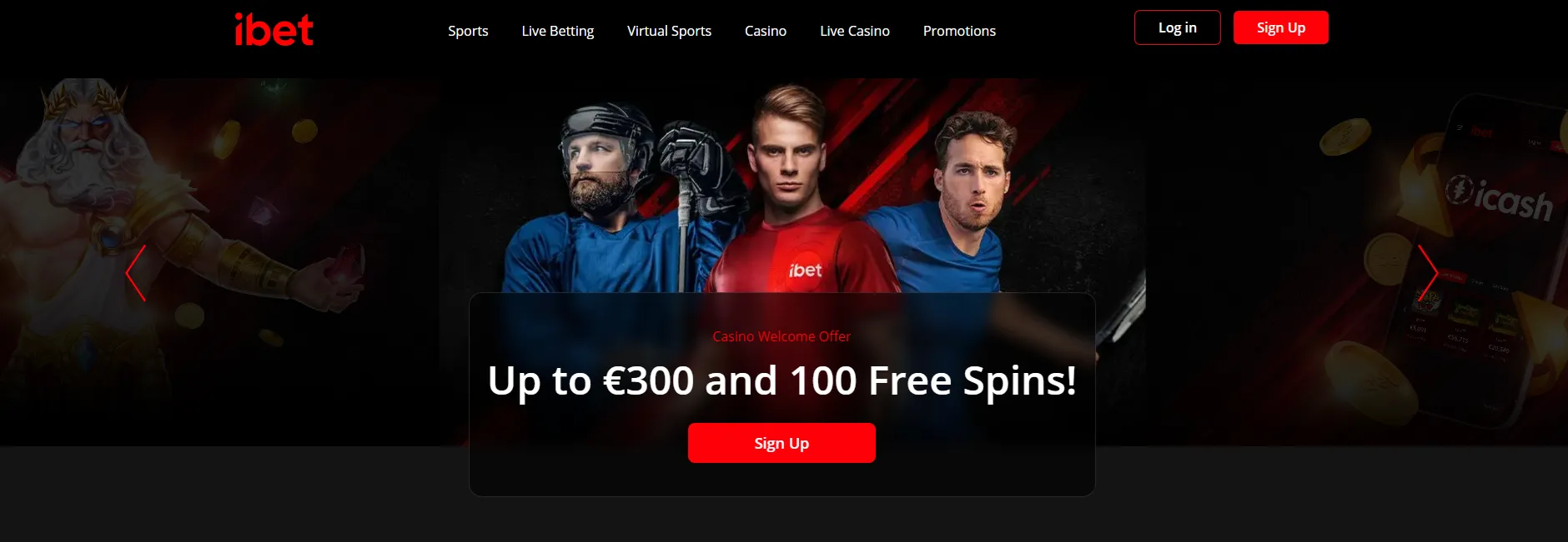 Screenshot Ibet