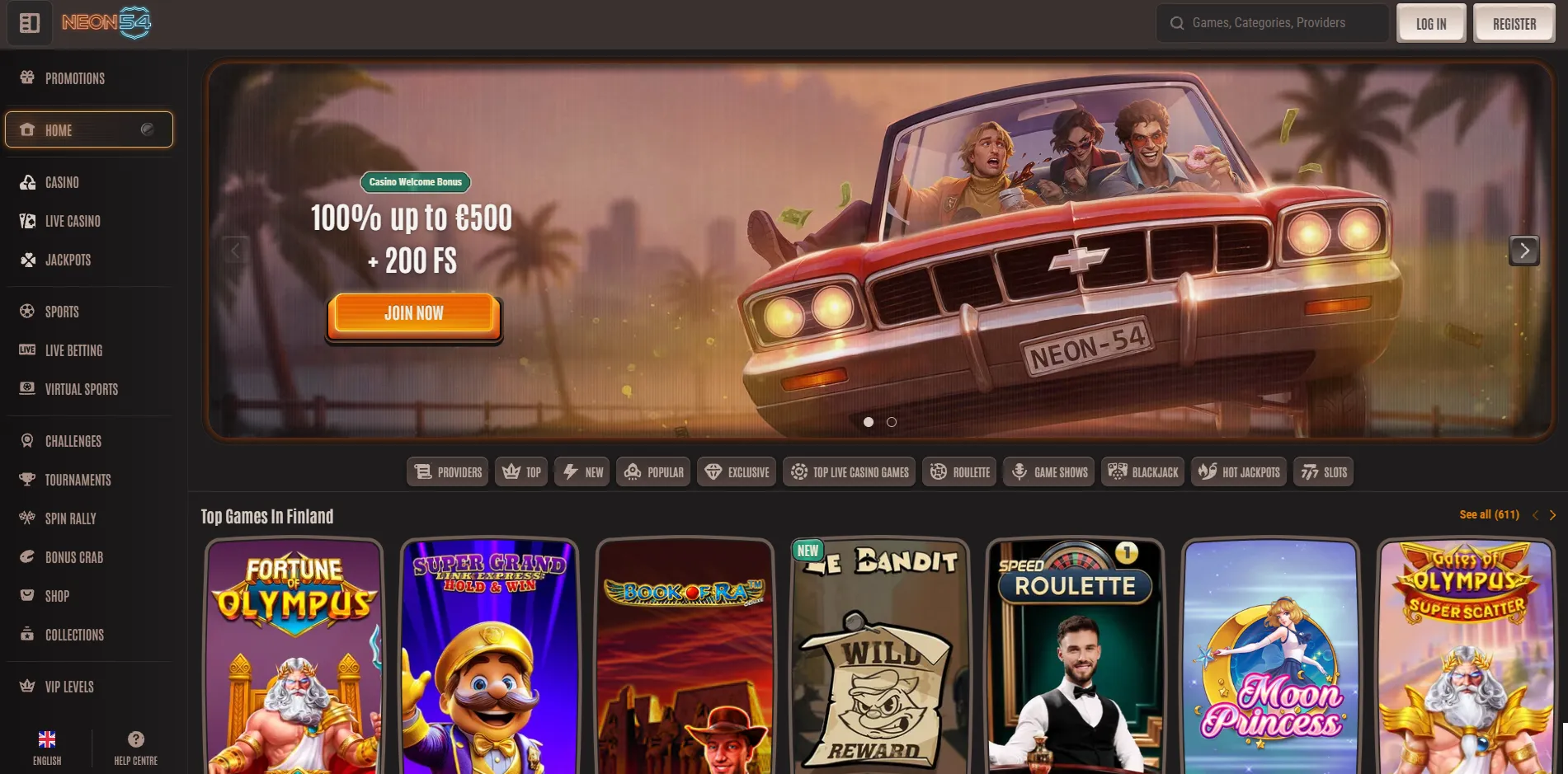 Screenshot Neon54