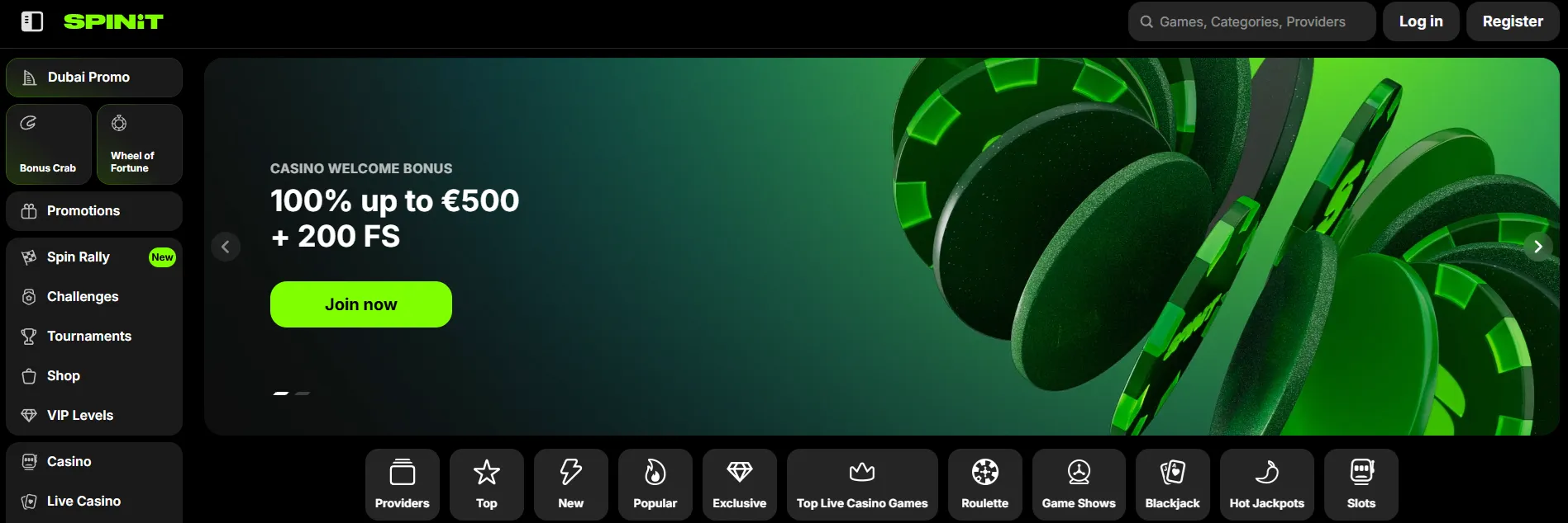 Screenshot Spinit
