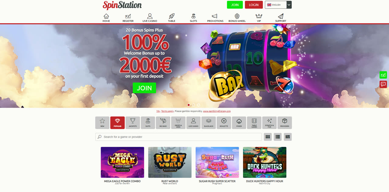Screenshot Spinstation